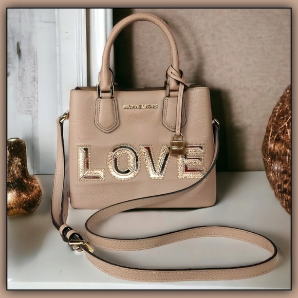 Michael Kors Other - MICHAEL KORS Adele LOVE Convertible Crossbody Bag with COA NWOT